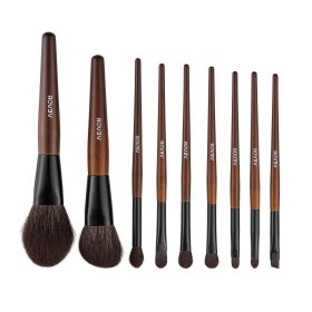 VEVOR 9PCS Makeup Brush Set for Foundation Blending Eyeshadow with Soft Bristles