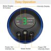 EMS Foot Massager Electric Foot Acupressure Mat USB Rechargeable Feet Circulation Massage Pad Acupuncture Points Stimulator Relaxation Tool