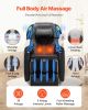 VEVOR Full Body Massage Chair, 3D Zero Gravity Recliner with SL Track, 18 Auto Modes, Heat, Foot Rollers, Armrest Control, LCD Display, 36 Airbags
