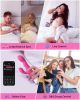 LOVENSE Nora Rabbit Vibrator with APP Control, Pink Vibrator Rabbit with Dual Motor, Clitoral Stimulator Dildo Massager
