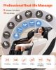 VEVOR Full Body Massage Chair, 3D Zero Gravity Recliner with SL Track, 18 Auto Modes, Heat, Foot Rollers, Armrest Control, LCD Display, 36 Airbags